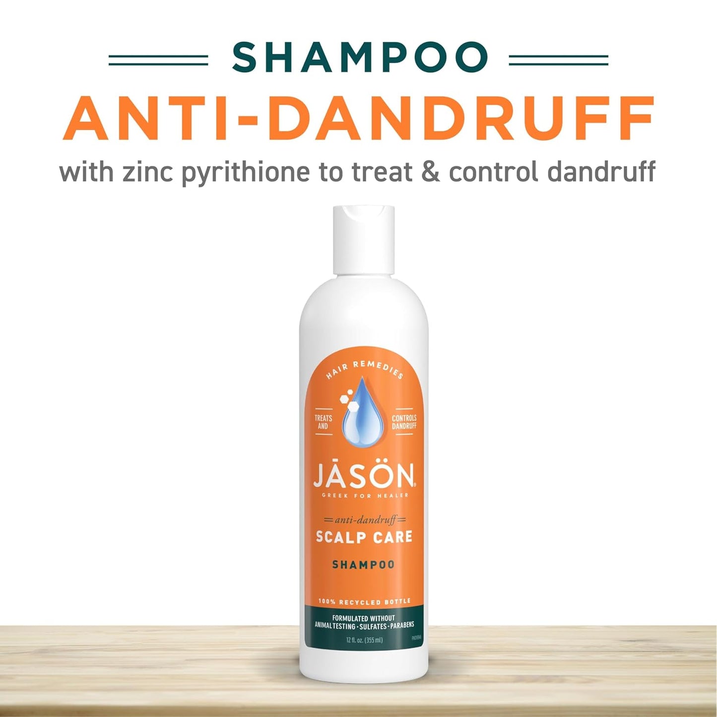 Dandruff Relief Treatment Shampoo, 12 Oz (Packaging May Vary)