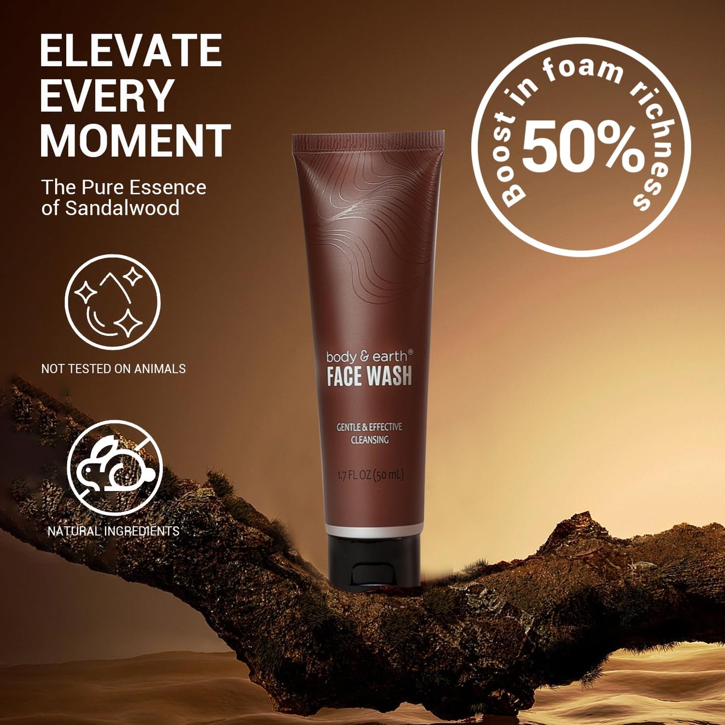 Gift Baskets for Men  Bath Set 8PC Mens Gift Set Birthday Gifts for Men Sandalwood Bath and Body Gift Set, Self Care for Men, Husband Men Christmas Gifts Christmas Gifts for Men